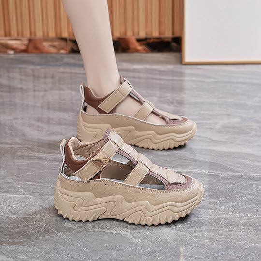 Damen Sportliche Sandalen mit dämpfender Sohle und flexiblem Riemensystem EB
