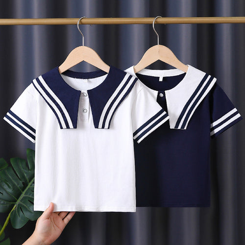 Mädchen Matrosen-T-Shirt EB