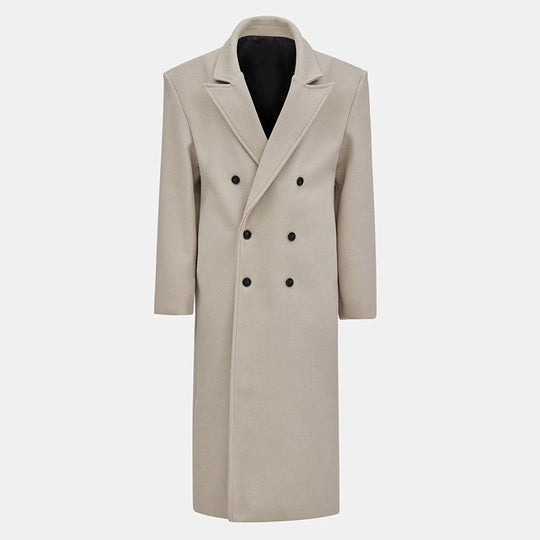 Herren Lange Elegante Doppelreiher EB