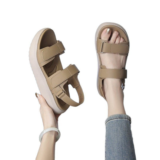 Damen Plattform-Sandalen EB