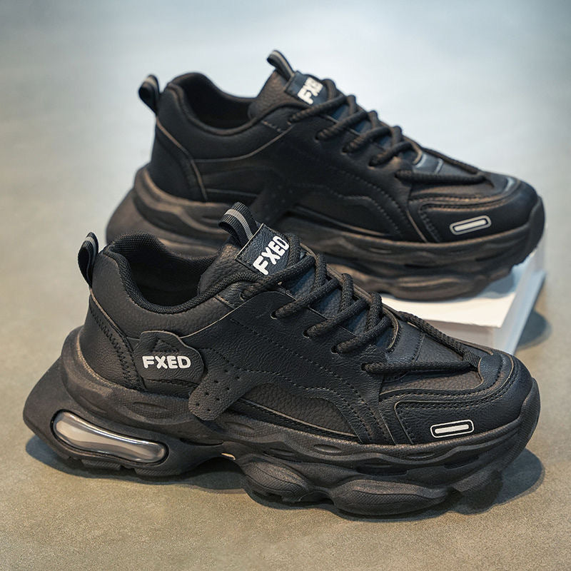 Damen Sportliche Chunky Sneakers mit atmungsaktivem Obermaterial und dämpfender Sohle EB