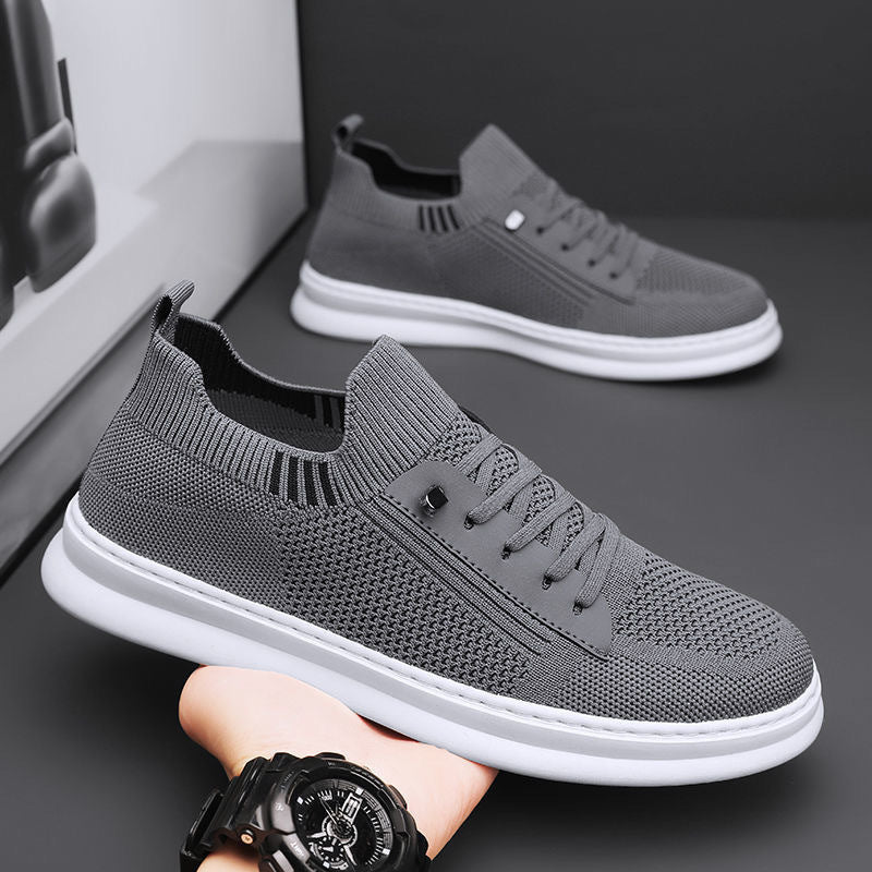 Damen Bequeme Strick-Sneaker mit atmungsaktiver Oberfläche EB