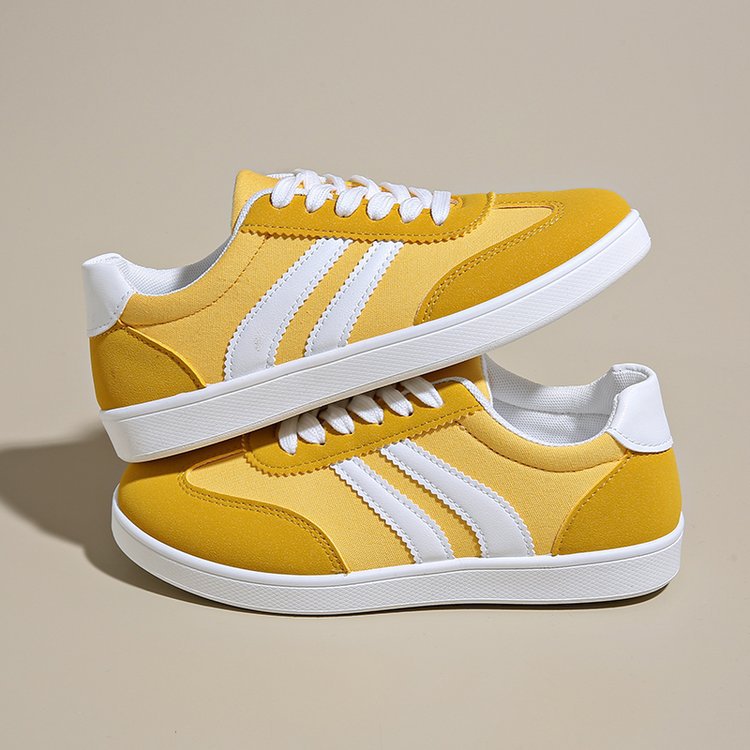 Damen Sneakers im sportlichen Design mit atmungsaktiver Oberflächenstruktur EB