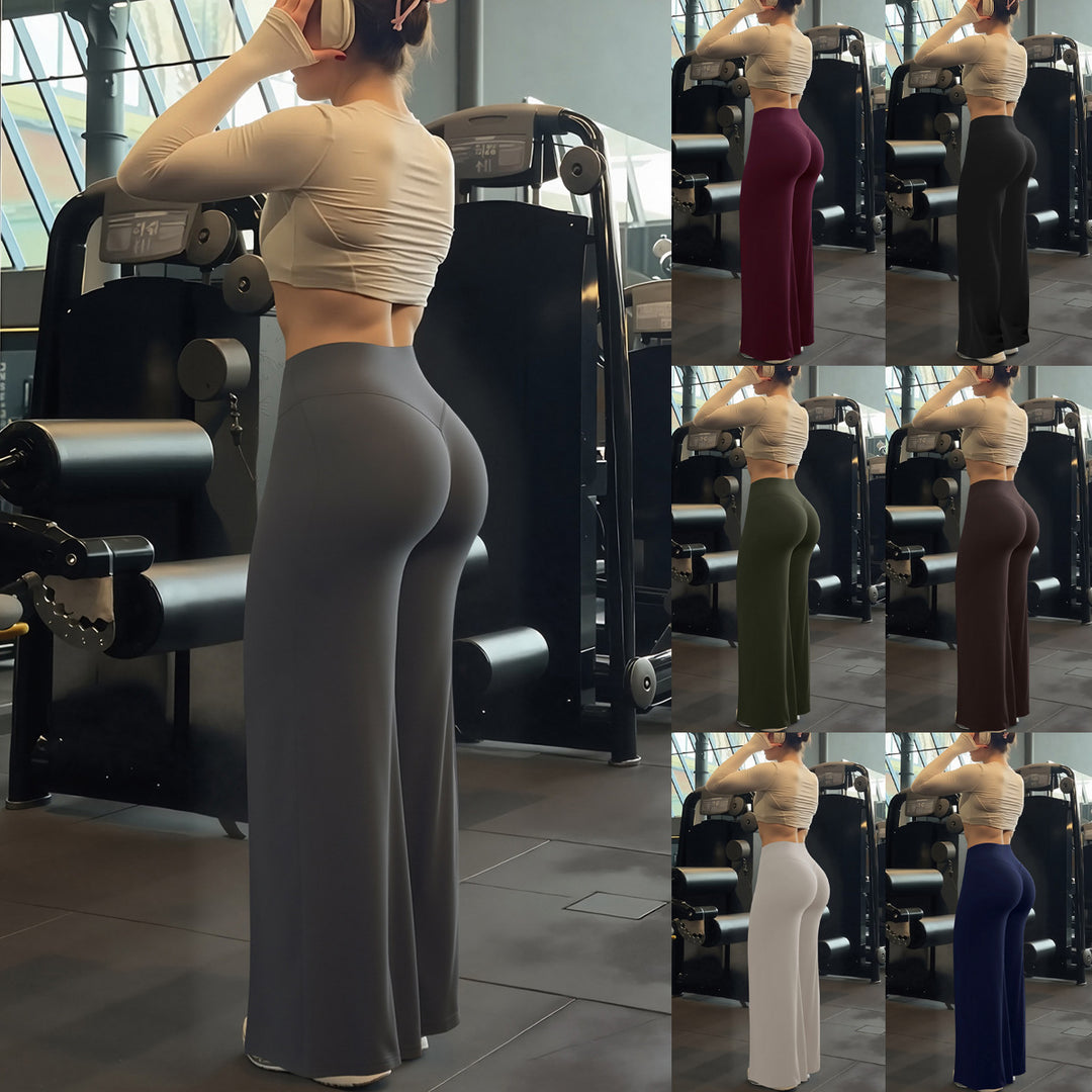 Damen Sportliche Hochbund-Leggings EB