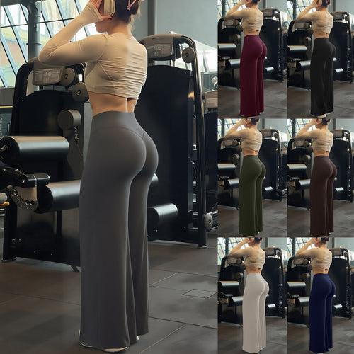Damen Sportliche Hochbund-Leggings EB