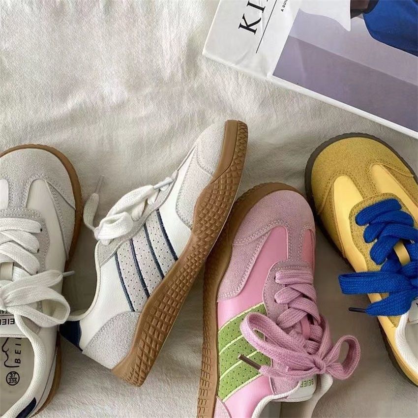 Damen Sportliche Sneaker mit ergonomischer Schnürung und rutschfester Sohle EB