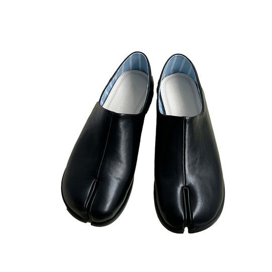 Damen Bequeme Lederpantoletten EB