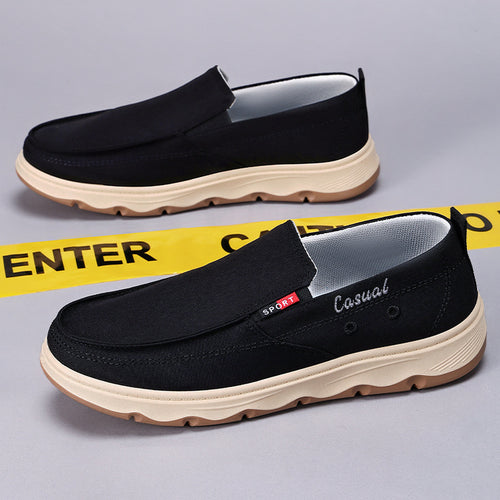 Damen Bequeme Slip-On Freizeitschuhe EB