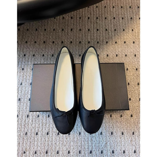 Damen Ballerinas mit raffiniertem Schleifen-Detail und komfortablem Fußbett EB
