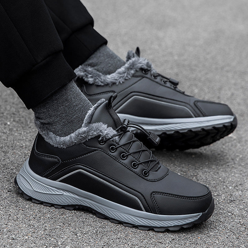 Damen Winterliche Trekking Sneakers mit rutschfester Sohle und isolierendem Warmfutter EB