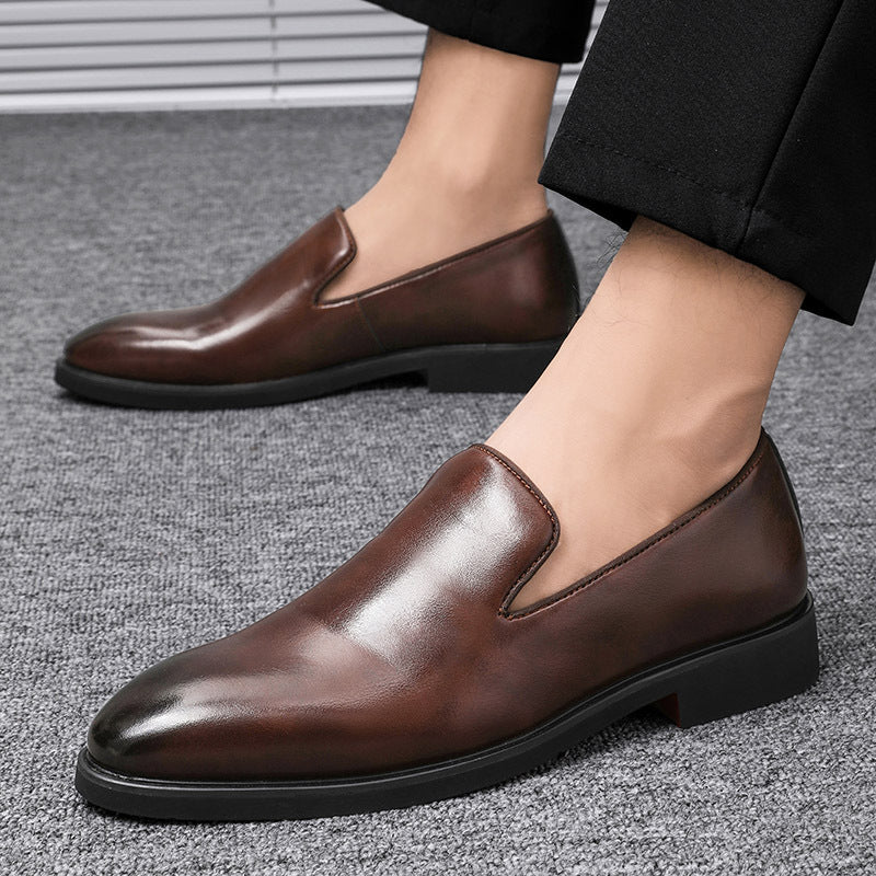 Damen Elegante Leder Slipper mit zeitlosem Design EB