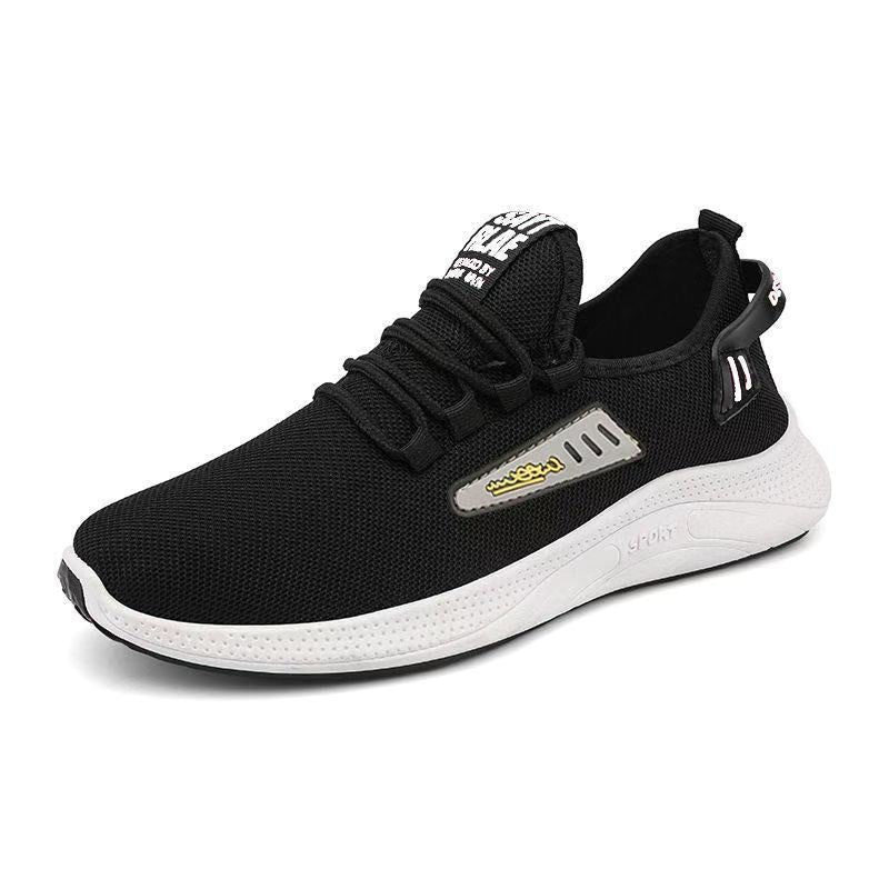 Damen Sportliche Sneakers mit elastischem Einstieg und rutschfester Sohle EB