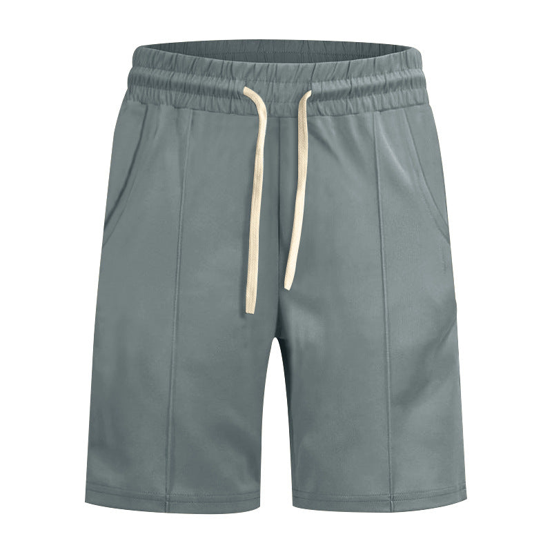 Herren nan kurze Freizeithose aus Baumwollmischung mit elastischem Bund und Kordelzug EB