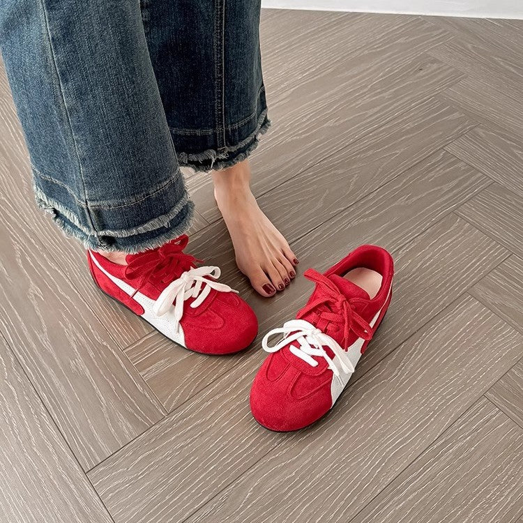 Damen Sportliche Freizeitsneaker mit atmungsaktivem Obermaterial und bequemer Dämpfung EB