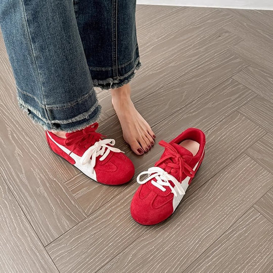Damen Sportliche Freizeitsneaker mit atmungsaktivem Obermaterial und bequemer Dämpfung EB