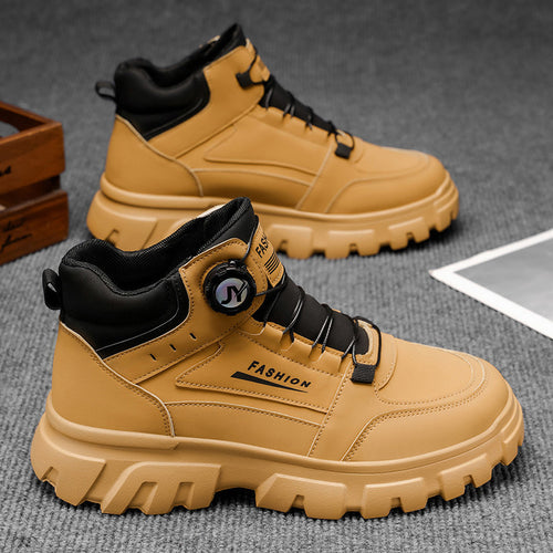 Damen Sportliche High-Top Sneakers mit funktionalem Schnellschnürsystem EB