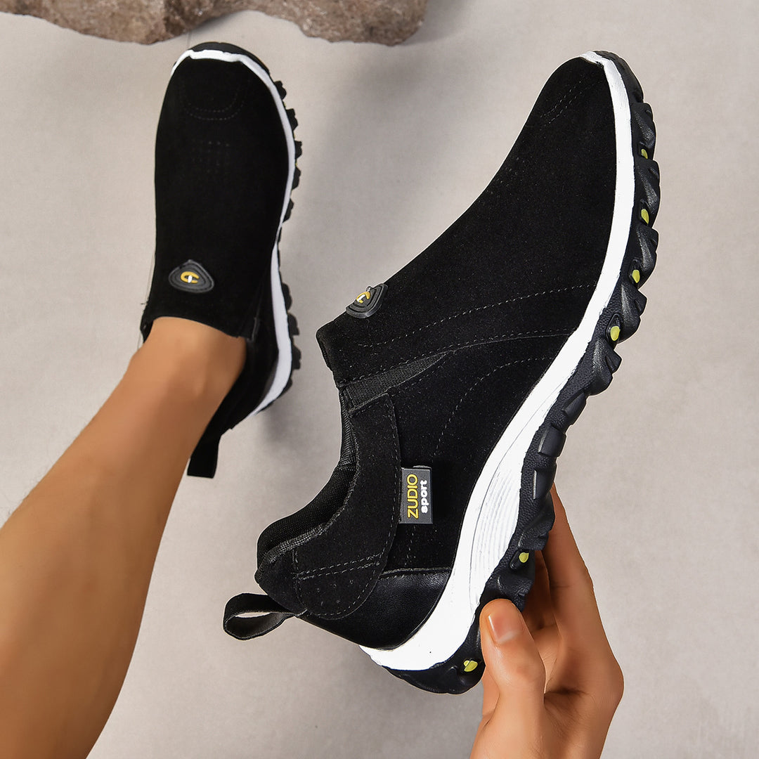 Damen lässige Slip-On Schuhe EB