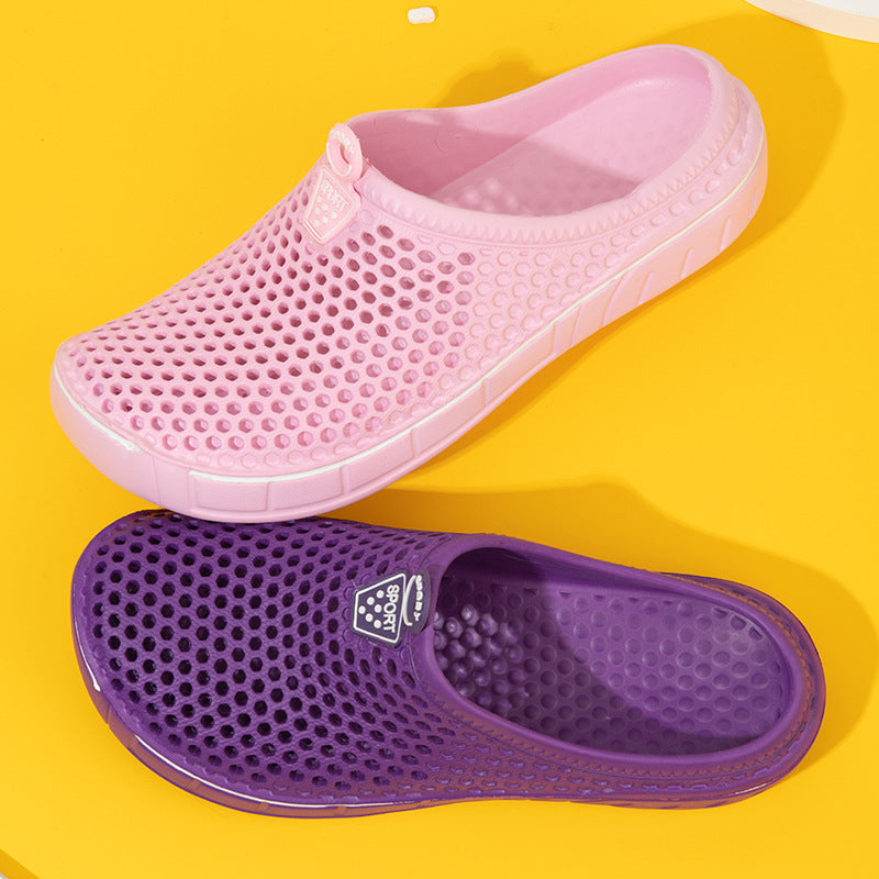 Damen Atmungsaktive Clogs mit rutschfester Sohle und ergonomischem Design EB