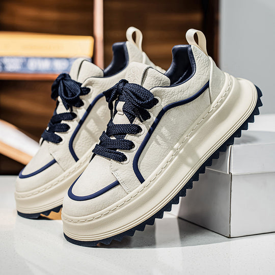 Damen modische Sneakers mit dämpfender Sohle und sportlicher Profilierung EB