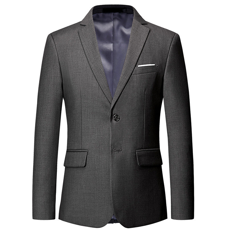 Herren nan tailliertes Sakko mit schmaler Silhouette, Stretchanteil und Pattentaschen EB