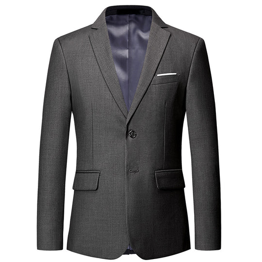 Herren nan tailliertes Sakko mit schmaler Silhouette, Stretchanteil und Pattentaschen EB