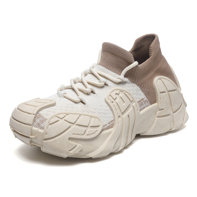 Damen Performance-Freizeitsneaker mit elastischer Strickkonstruktion und rutschfester Sohle EB