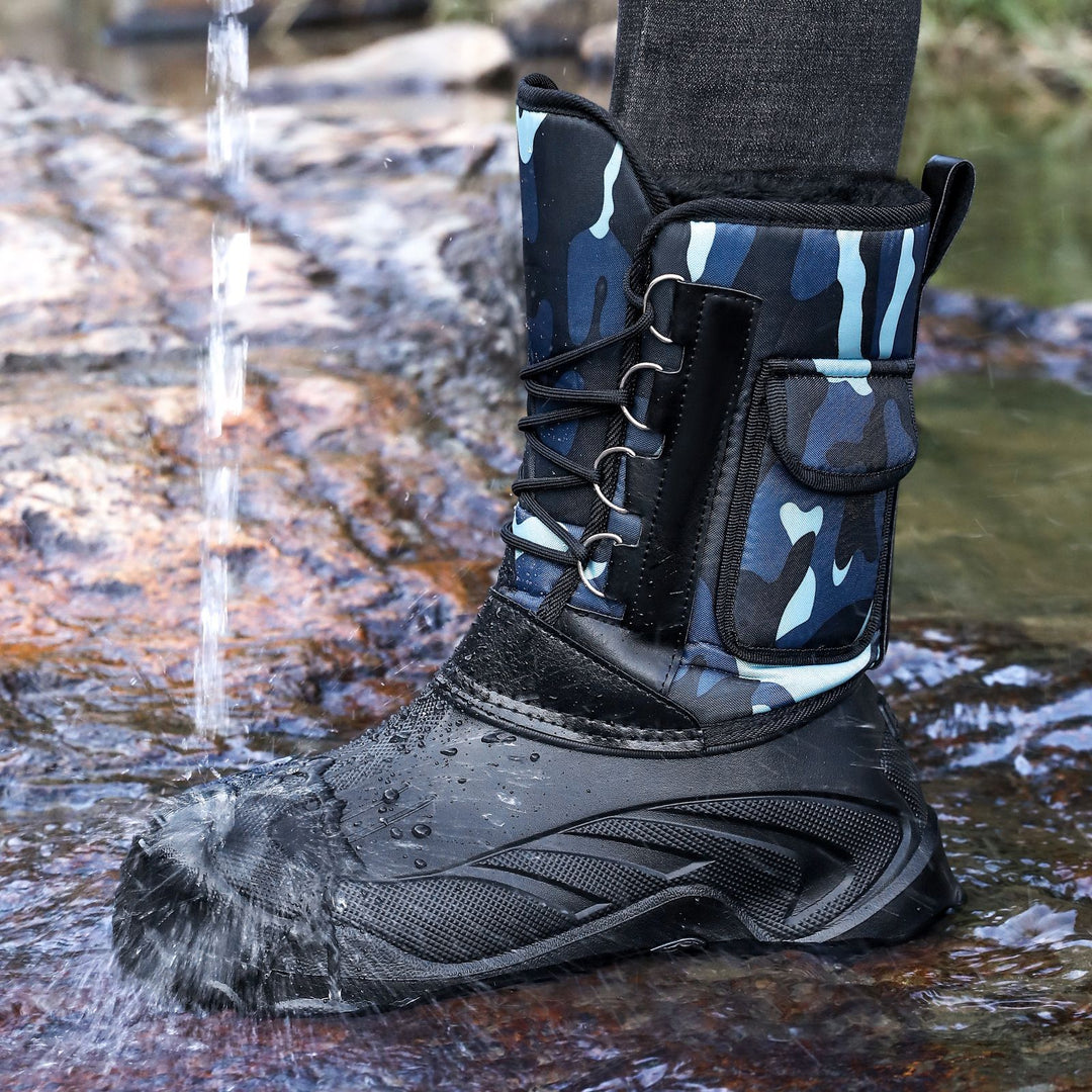 Damen Winterstiefel mit isolierendem Innenfutter und rutschfester Sohle EB