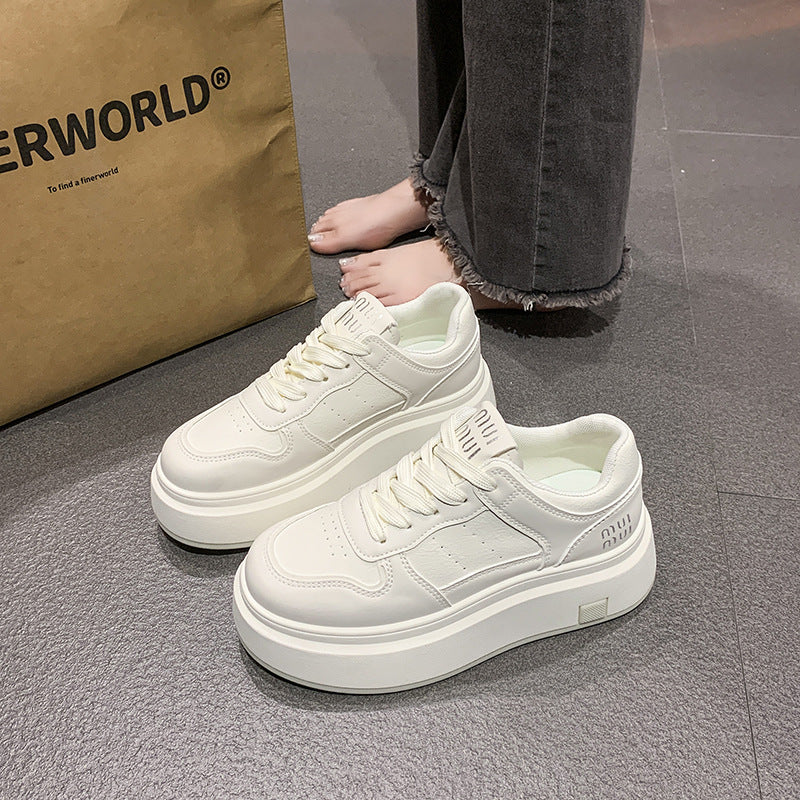 Damen Plateau-Sneaker mit ergonomischer Sohle und atmungsaktivem Obermaterial EB