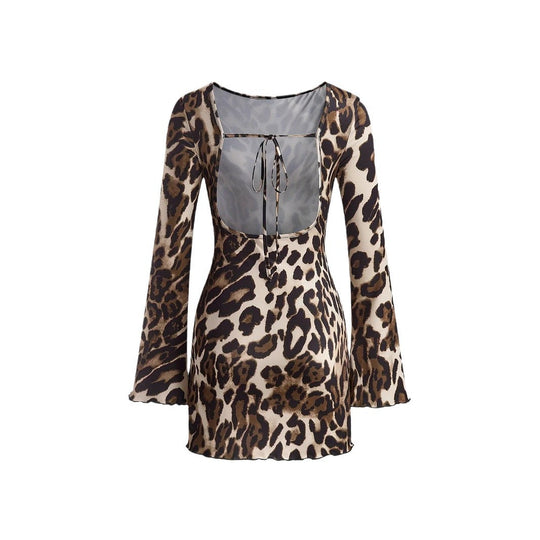 Damen Minikleid im angesagten Leopardenmuster EB