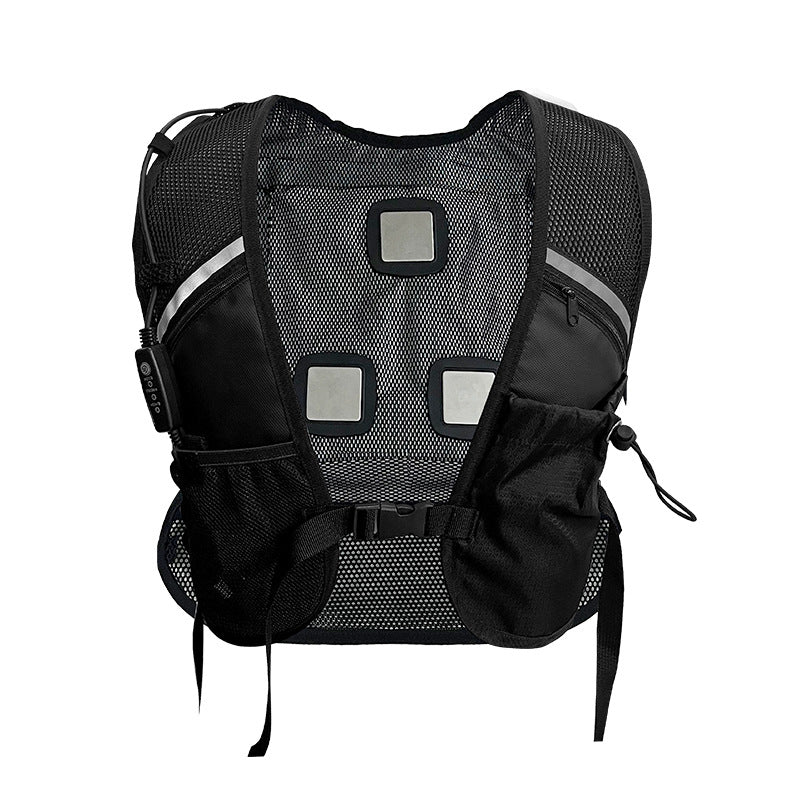 Unisex nan ultraleichte Ventilationsweste mit Mehrfachlüftersystem, Netzgewebe‑Trägern und Akkufach R&B