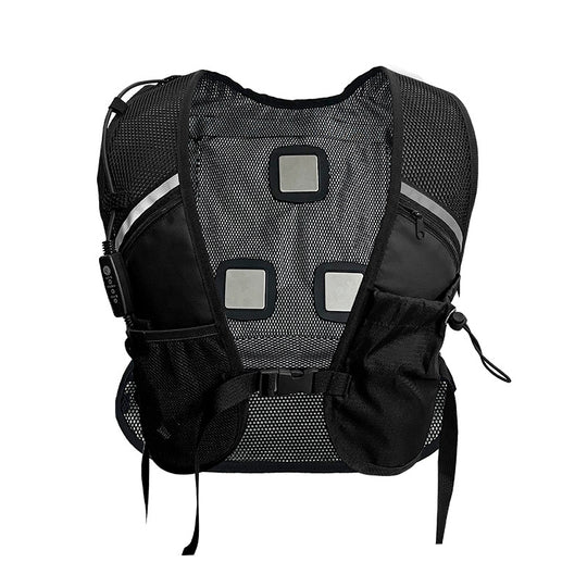 Unisex nan ultraleichte Ventilationsweste mit Mehrfachlüftersystem, Netzgewebe‑Trägern und Akkufach R&B