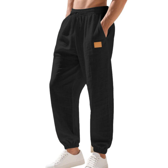 Herren Legere Strandhose mit elastischem Bund und praktischen Seitentaschen EB
