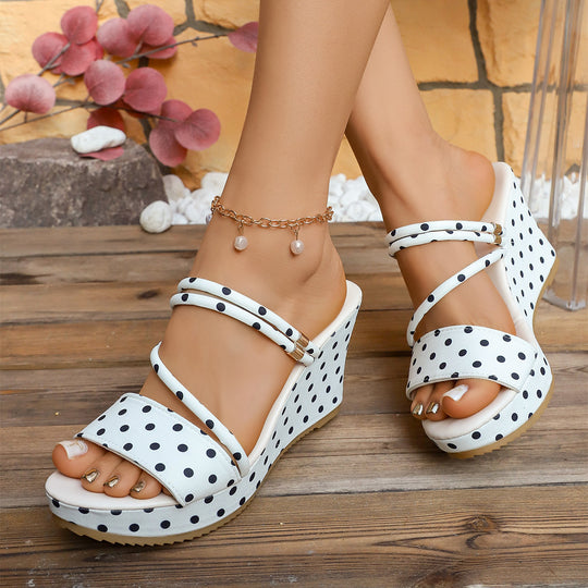 Damen Wedge Sandalen EB