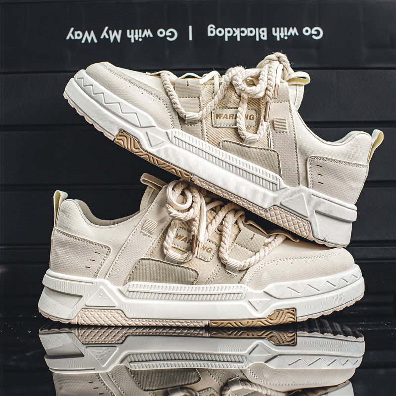 Damen Sportliche Sneaker mit stabiler Laufsohle und atmungsaktiver Obermaterialkombination EB