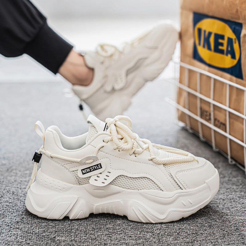 Damen Sportliche Stadt Sneakers mit atmungsaktiver Netzstruktur EB