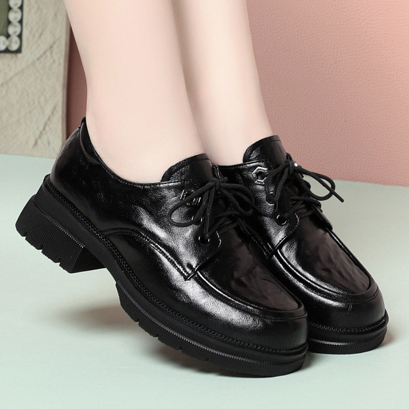 Damen Schnürschuhe mit robustem Profil EB