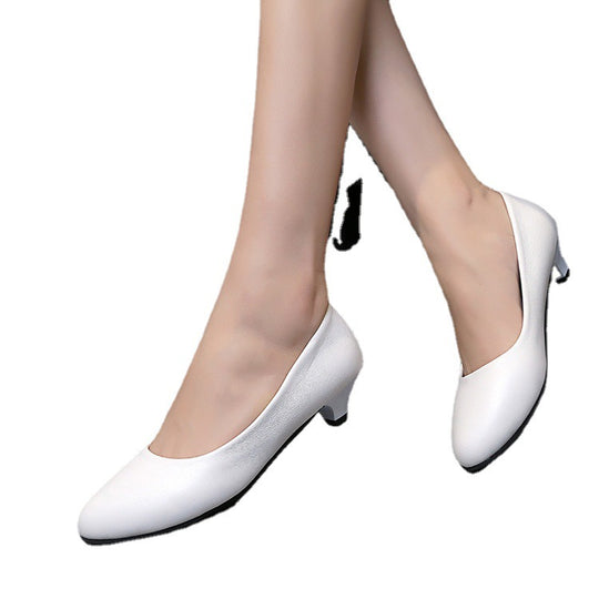 Damen elegante Pumps mit klassischem Schnitt und Komfort-Fußbett EB
