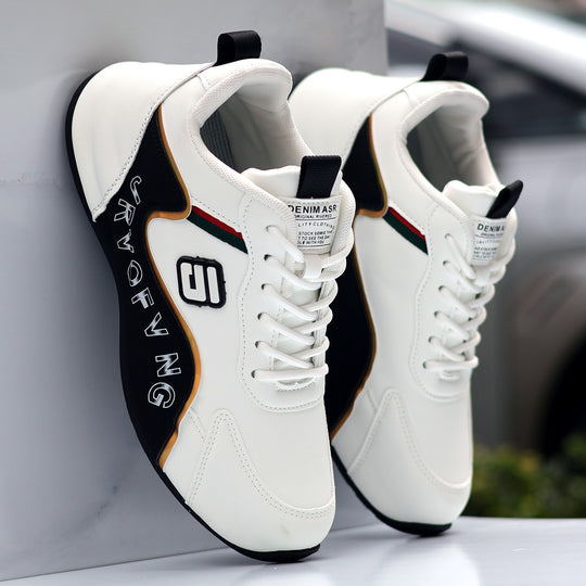 Damen Sportliche Sneakers mit verstärkter Sohle und elastischem Obermaterial EB
