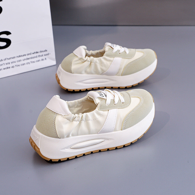 Damen Sportliche Sneaker mit elastischem Obermaterial und stoßdämpfender Sohle EB