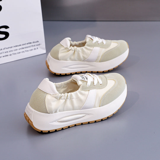 Damen Sportliche Sneaker mit elastischem Obermaterial und stoßdämpfender Sohle EB