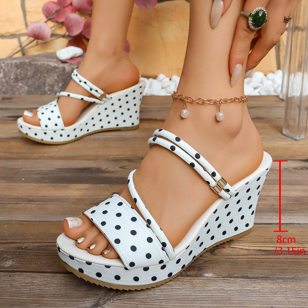 Damen Wedge Sandalen EB