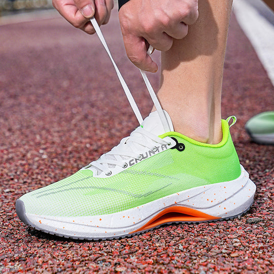 Damen Sportliche Laufschuhe mit atmungsaktiver Mesh-Oberfläche und reaktionsfreudiger Dämpfung EB