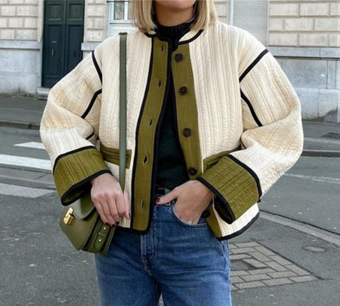 Damen modische Steppjacke EB