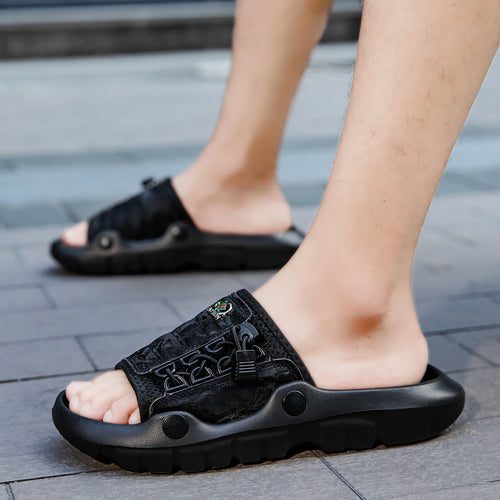 Damen Bequeme Freizeitsandalen mit atmungsaktivem Obermaterial und rutschfester Sohle EB