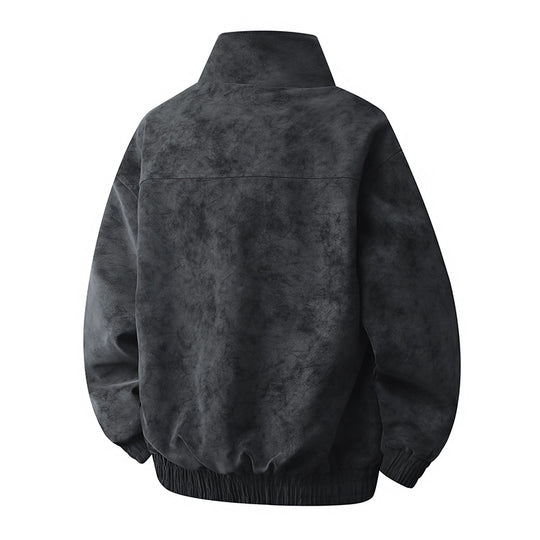 Herren Modische Übergangsjacke mit hohem Kragen und revitalisierendem Innenfutter EB