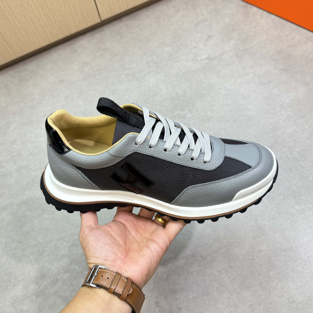 Damen Sportliche Lauf-Sneaker mit atmungsaktiver Mesh-Oberfläche und stoßdämpfendem Profil EB
