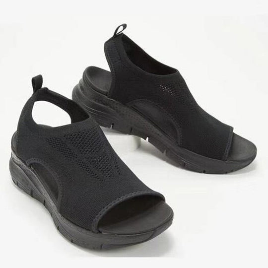 Damen Komfortable und atmungsaktive Freizeitsandalen EB