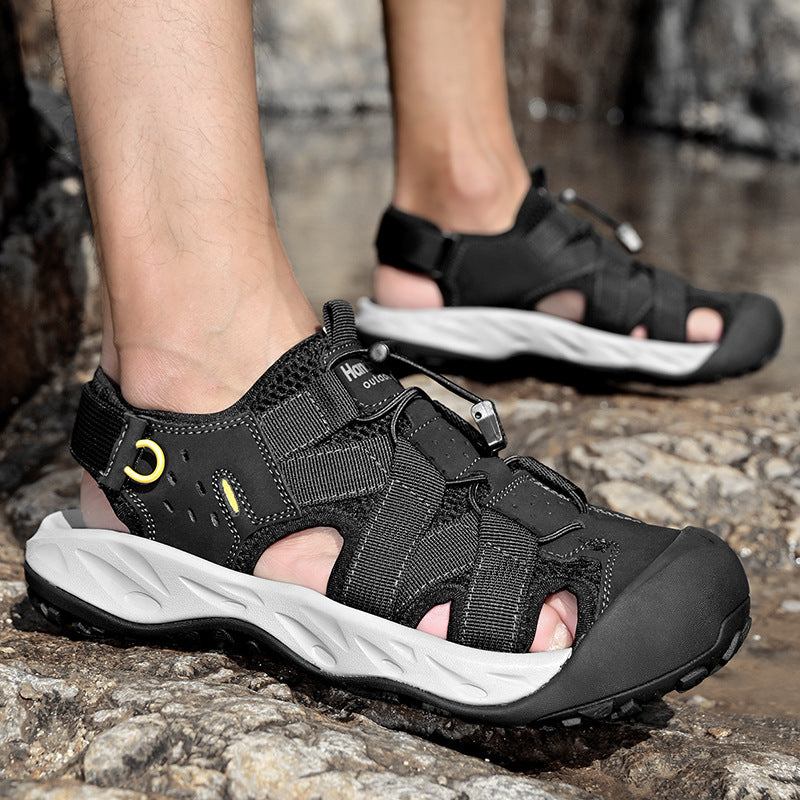 Damen Sportliche Outdoor-Sandalen mit effektivem Fersenhalt und rutschfester Sohle EB