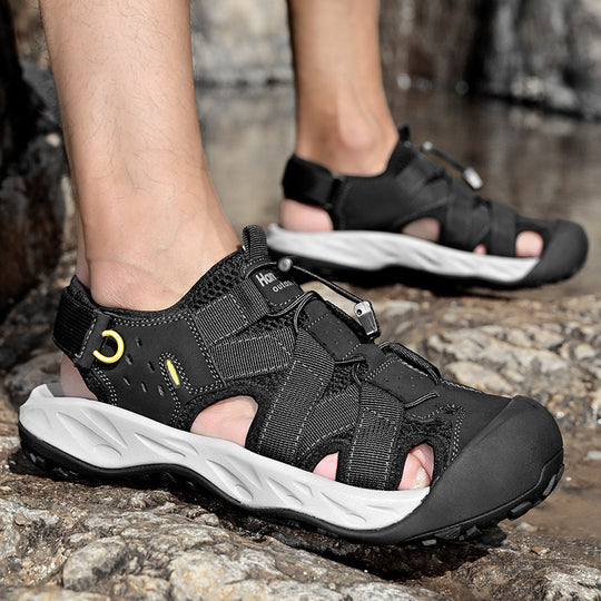 Damen Sportliche Outdoor-Sandalen mit effektivem Fersenhalt und rutschfester Sohle EB