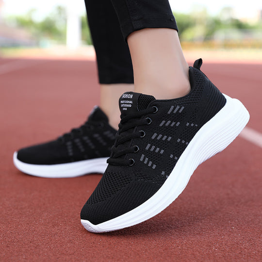 Damen Sportliche Mesh-Laufschuhe mit hervorragender Dämpfung EB